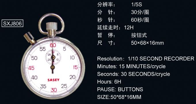 点击查看详细信息<br>标题：806型机械秒表 阅读次数：2686